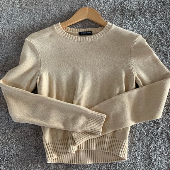 American Apparel Classic Cropped Sweater - Picture 3 of 4